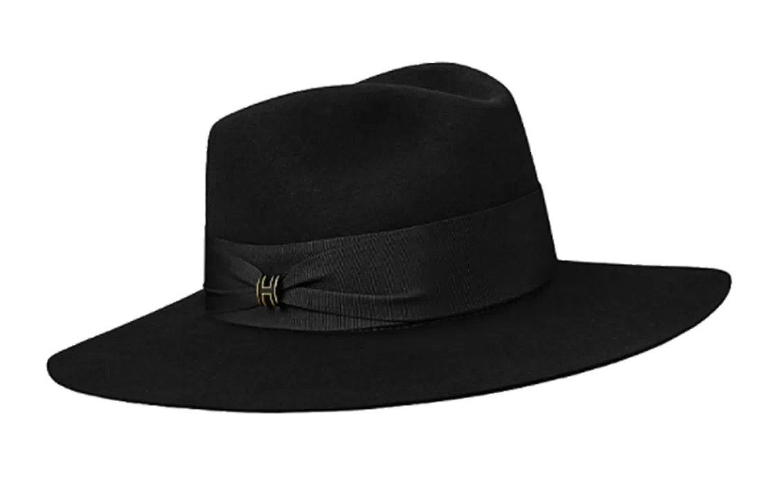 Hermes Bucket Hat Black