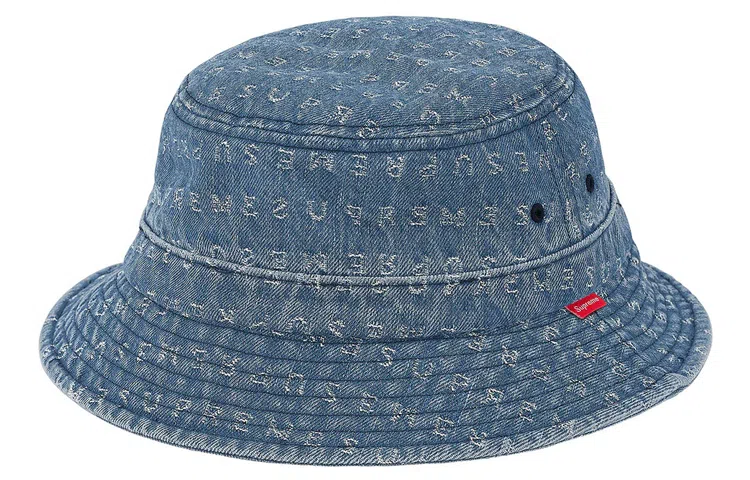 Supreme SS20 Week 16 Jacquard Logos Denim Crusher