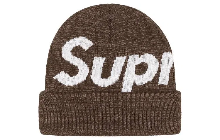 Supreme Big Logo Beanie Klein Blue