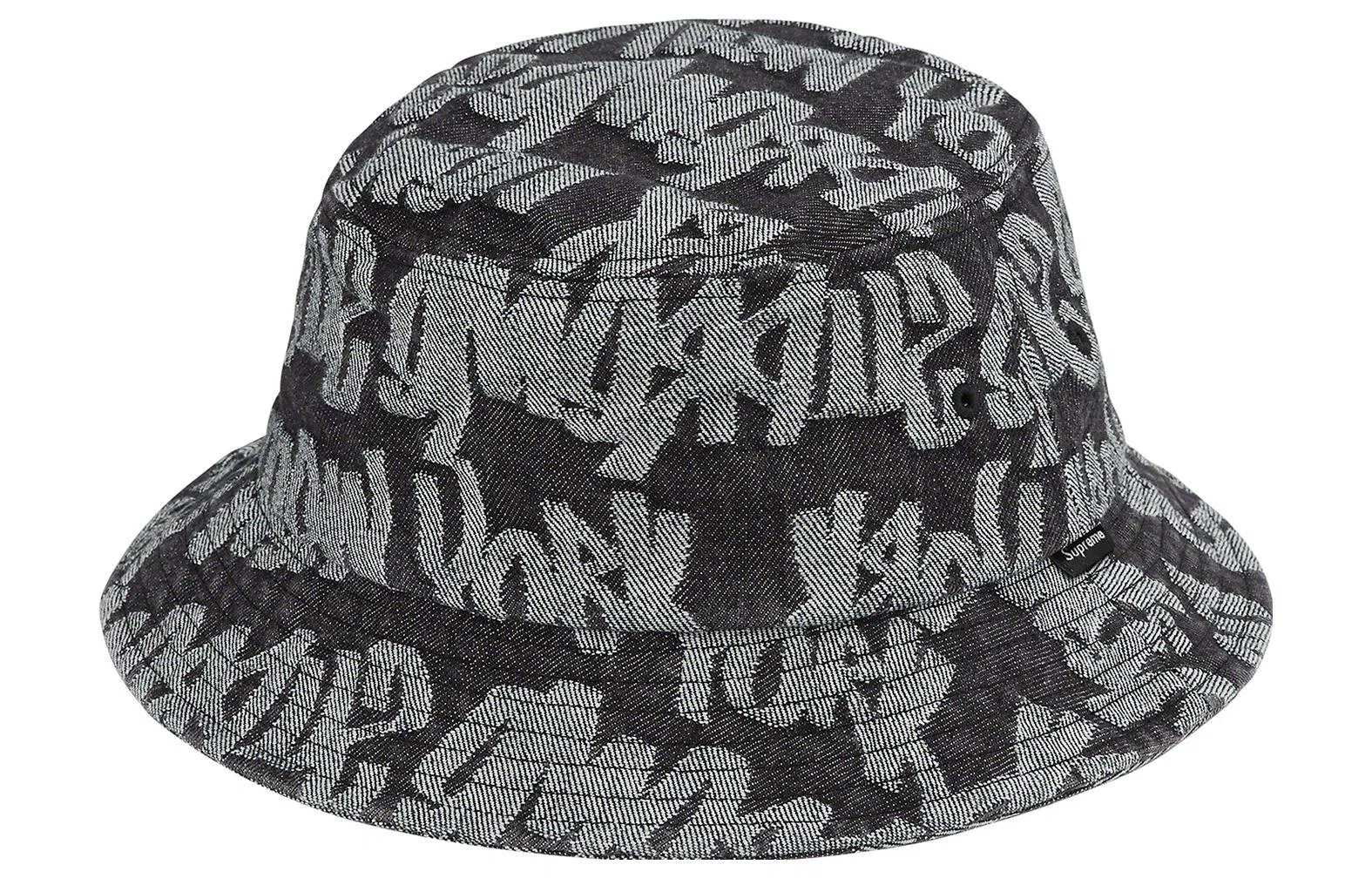 Supreme Week 8 Fat Tip Jacquard Denim Crusher