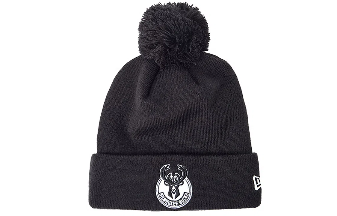 New Era Milwaukee Bucks Beanie Black