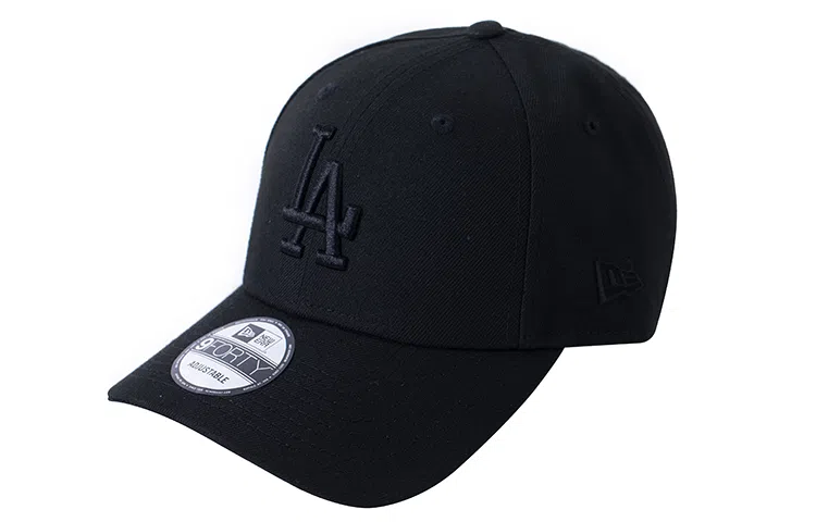 New Era MLB LA Black Cap
