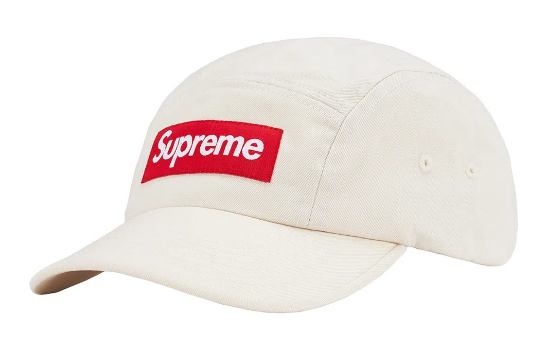 Supreme Washed Chino Twill Camp Cap