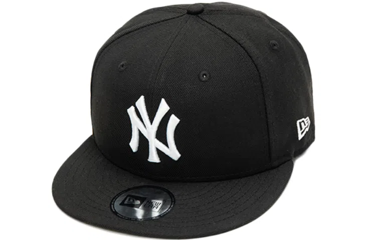 New Era NY Embroidery Black Cap