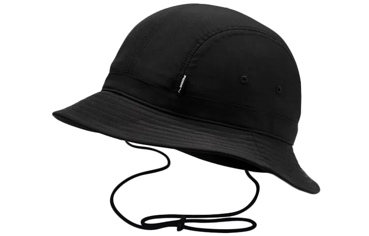 PUMA Solid Dome Bucket Hat Black