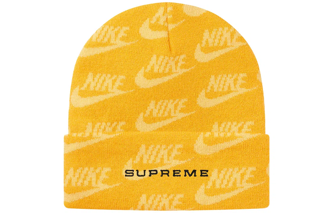 Supreme Week 3 Nike Jacquard Logos Beanie logo