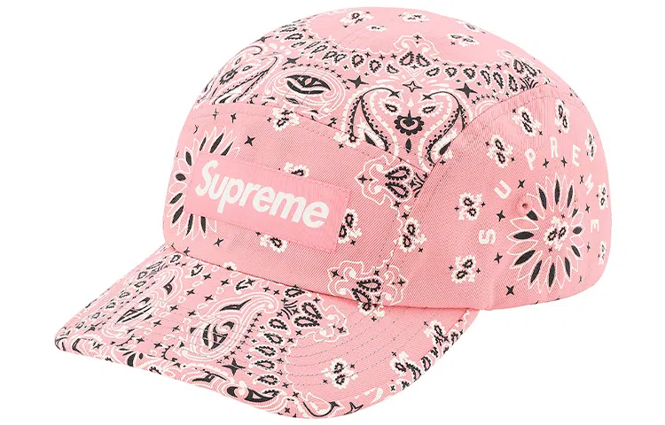 Supreme Bandana Camp Cap