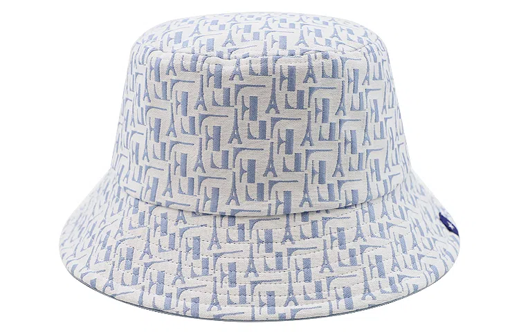 春夏新品洋气百搭法式高级感提花渔夫帽情侣防晒遮阳大檐帽