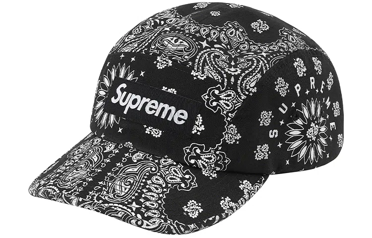Supreme Week 14 Bandana Camp Cap