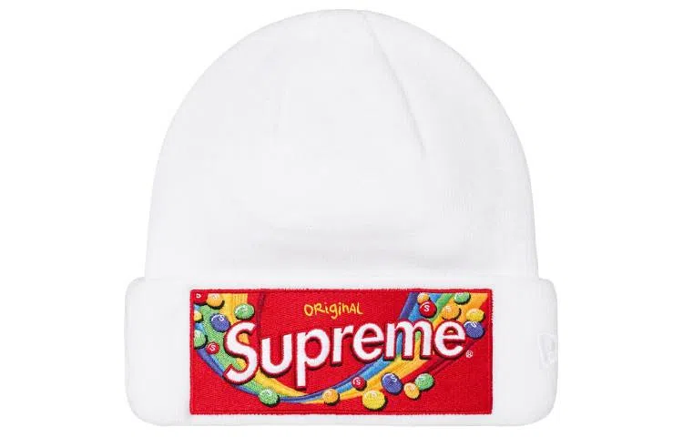 Supreme Week 14 SupremeSkittlesNew Era Beanie Logo