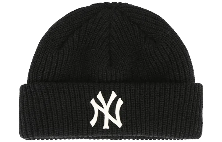 MLB Logo Embroidered Knit Beanie