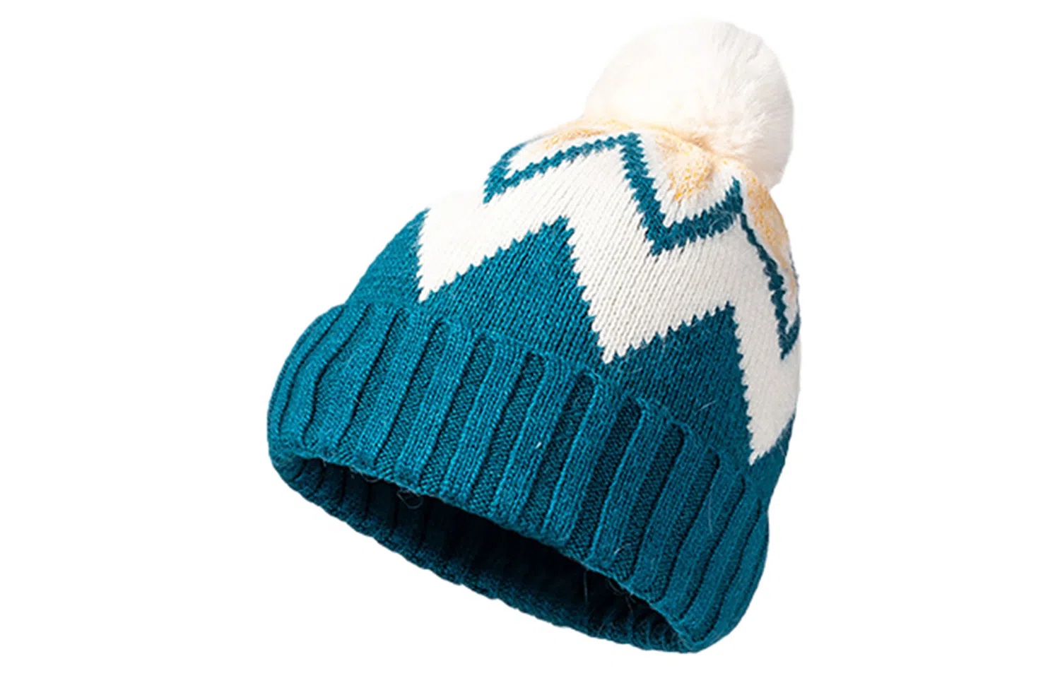 AAJF Sunny Series Pom Pom Knit Hat Plaid Tribe