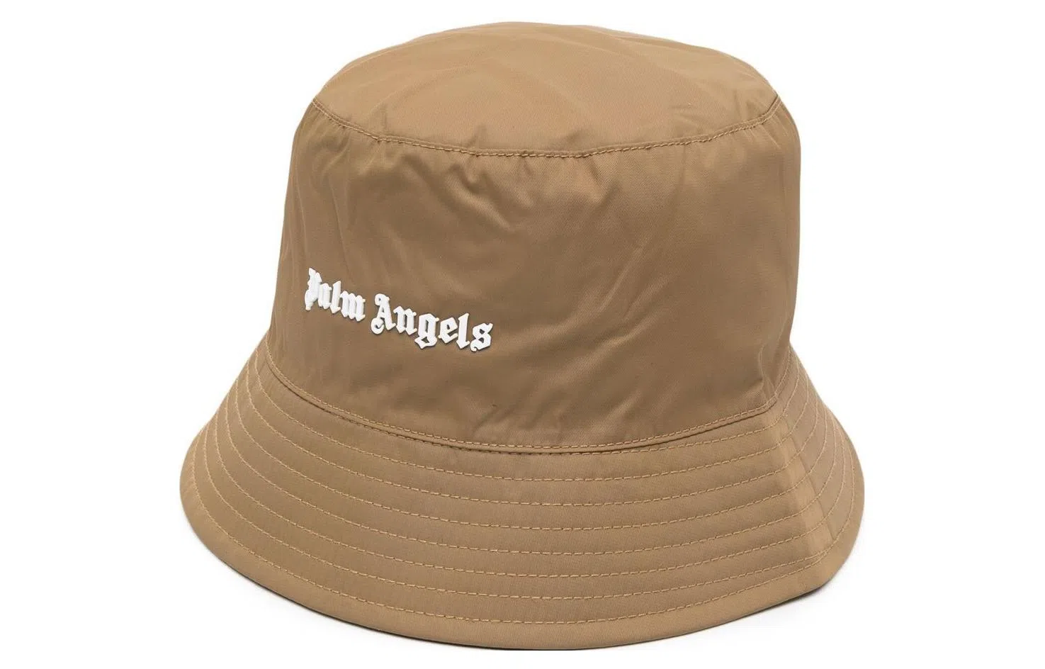 Palm Angels Classic Logo Bucket Hat Camel