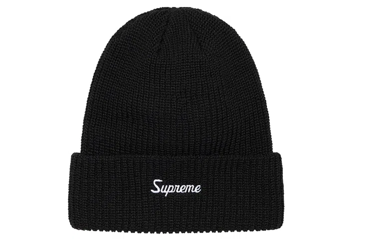 Supreme Week 1 Loose Gauge Beanie logo