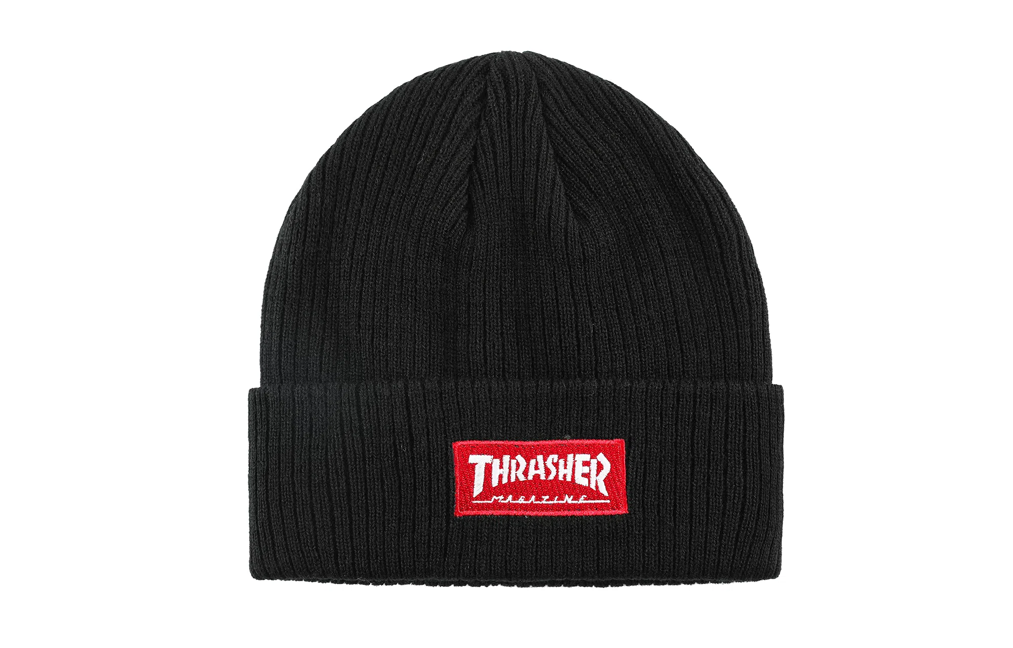 Thrasher MAG Logo Beanie Black Red