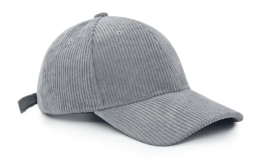 BAIJUAN Soft Top Corduroy Baseball Cap