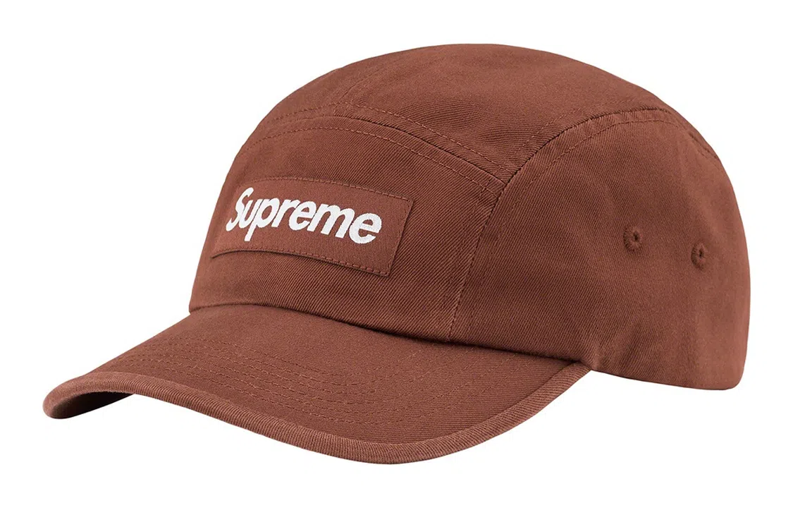 Supreme Washed Chino Twill Camp Cap
