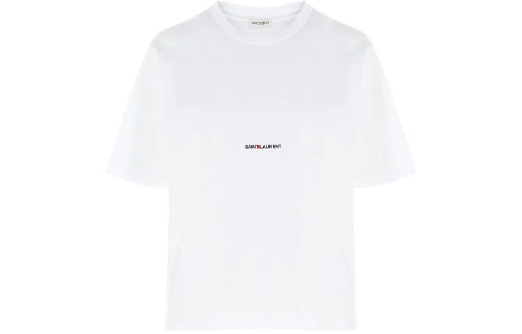 Saint Laurent SS21 Logo T-Shirt White
