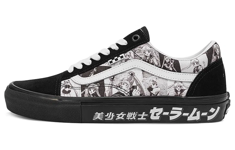Vans Old Skool Sailor Moon Black White