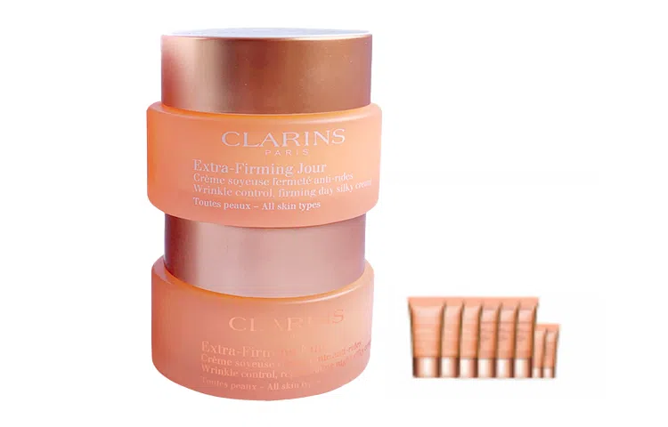 娇韵诗 焕颜弹力日晚霜套装 保湿滋润