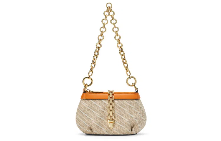 Charles & Keith Chocolate Chain Bag