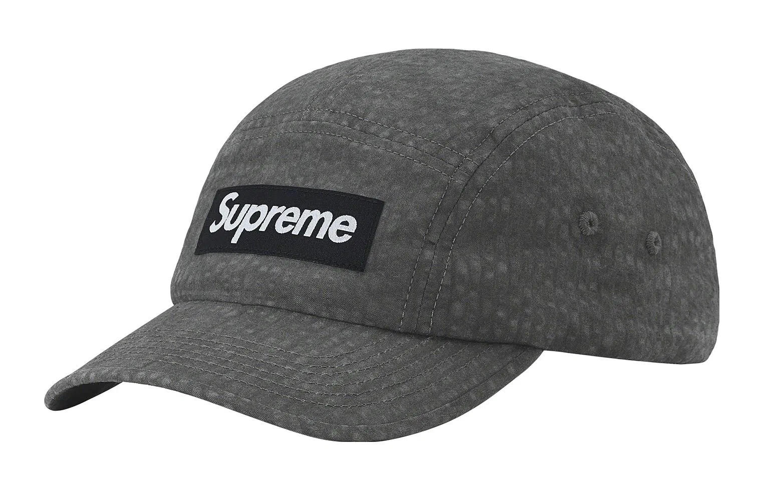 Supreme Week 14 Washed Seersucker Camp Cap