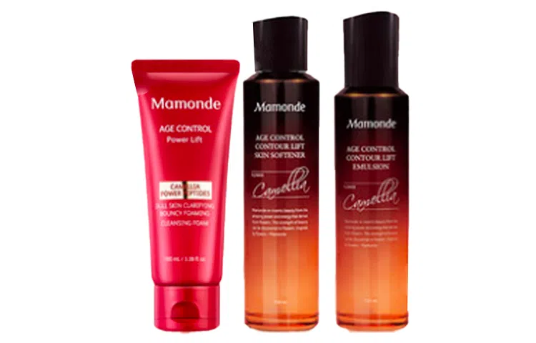 梦妆 山茶臻颜护肤水乳护肤套装 保湿补水