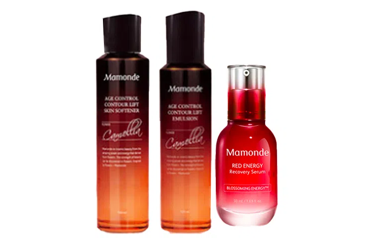 梦妆 山茶臻颜护肤水乳护肤套装 保湿补水