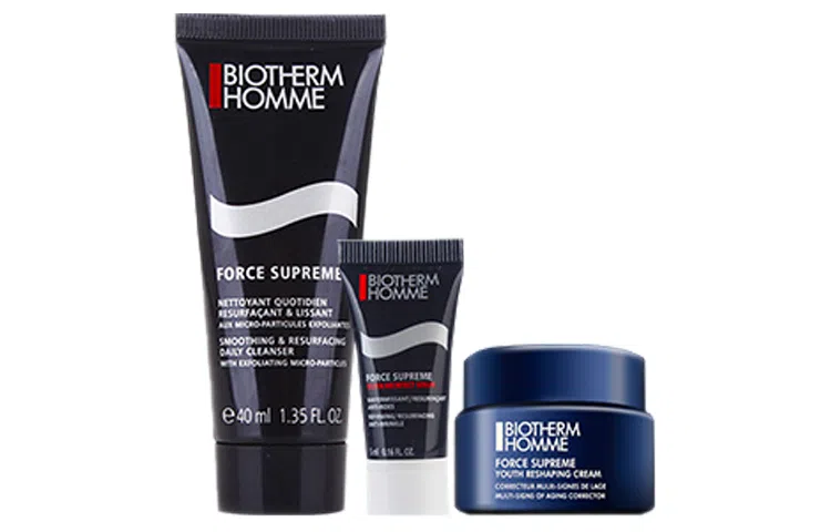 碧欧泉 男士洁面膏精华面霜旅行套组 小样版