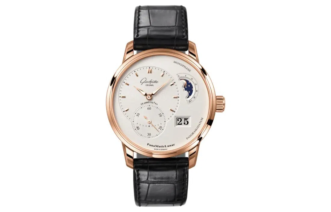 GLASHUTTE ORIGINAL PANO 50 40mm 18k 1-90-02-45-35-61