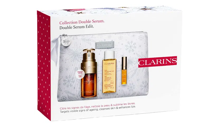 娇韵诗 双萃精华护肤套装礼盒 补水保湿