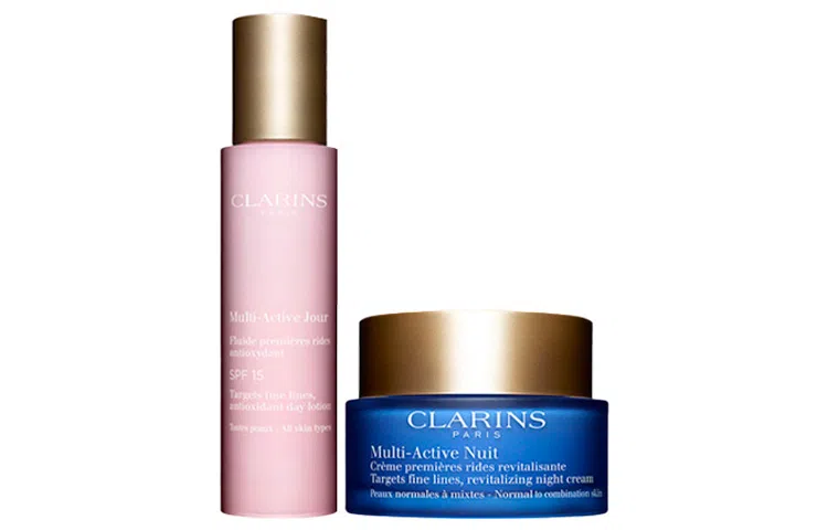 娇韵诗 日间乳+青春赋活晚霜套组 补水