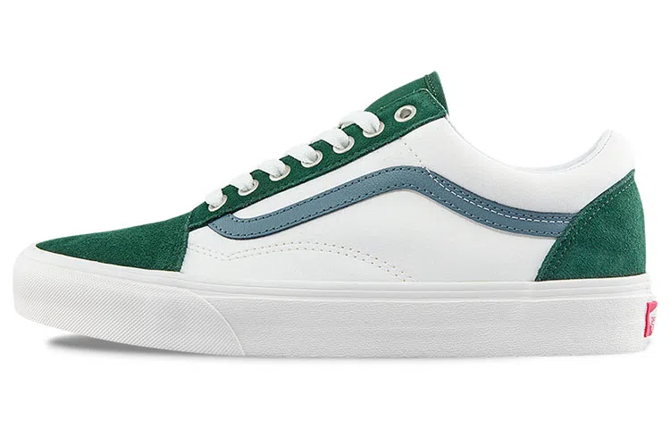 Vans Old Skool White Green