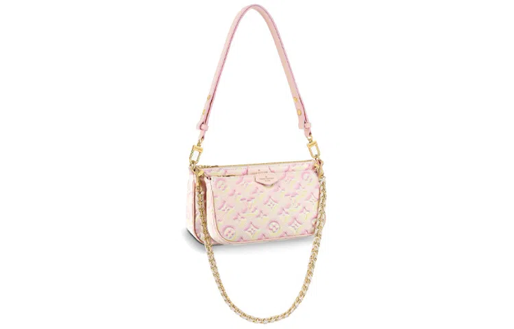 Louis Vuitton Multi Pochette Accessories Starry Series Pink