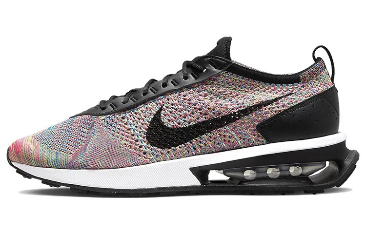 Nike Air Max Flyknit Racer Black Rainbow