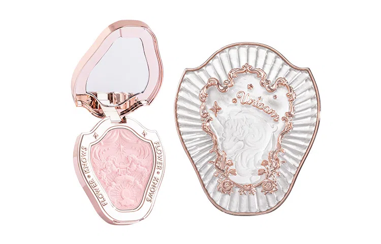 Flower Knows Unicorn Embossed Blush