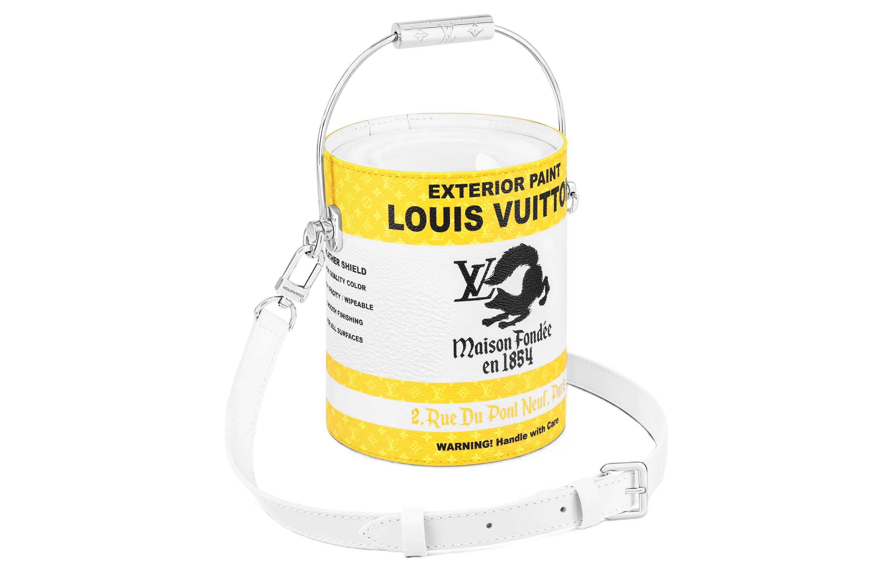 Louis Vuitton Paint Can Yellow