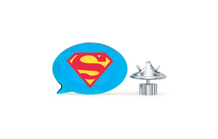 Swarovski Disney Superman Brooch