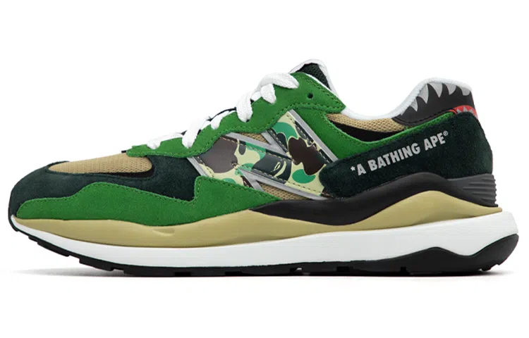 BAPE x New Balance 5740 Black Green Camo