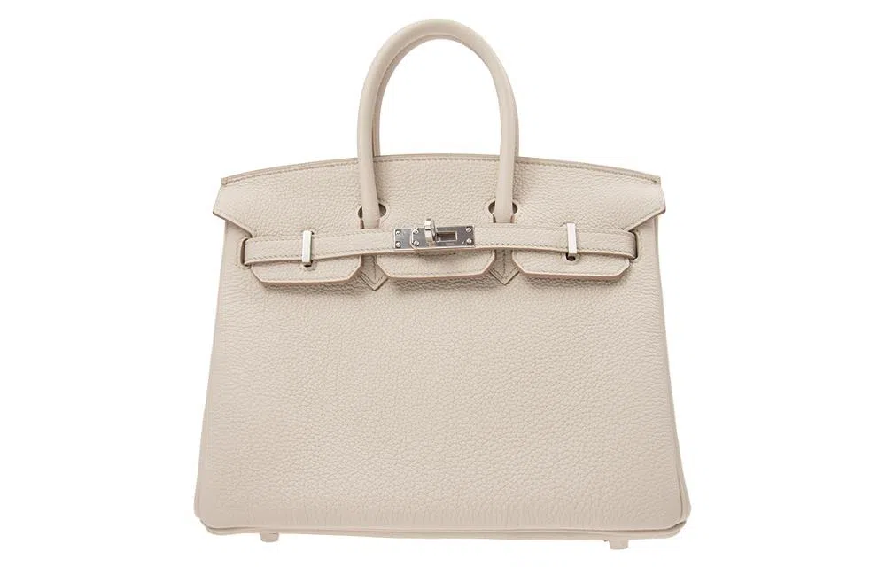 HERMES Birkin 25 Togo 8L Beton
