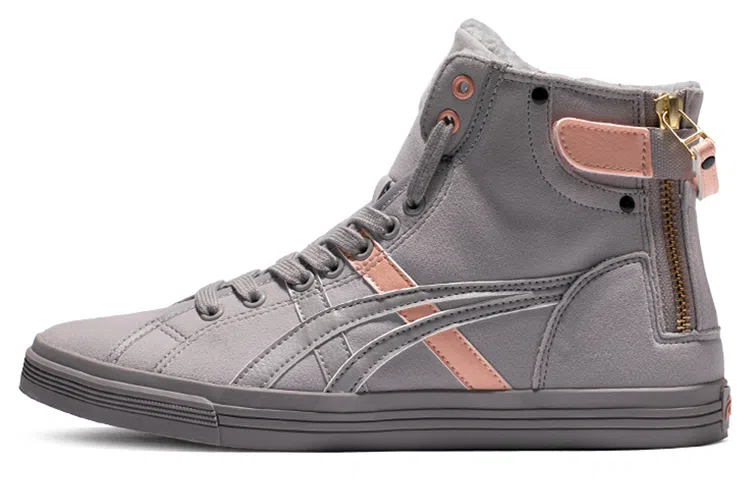 Asics Double Clutch High Top Grey Pink