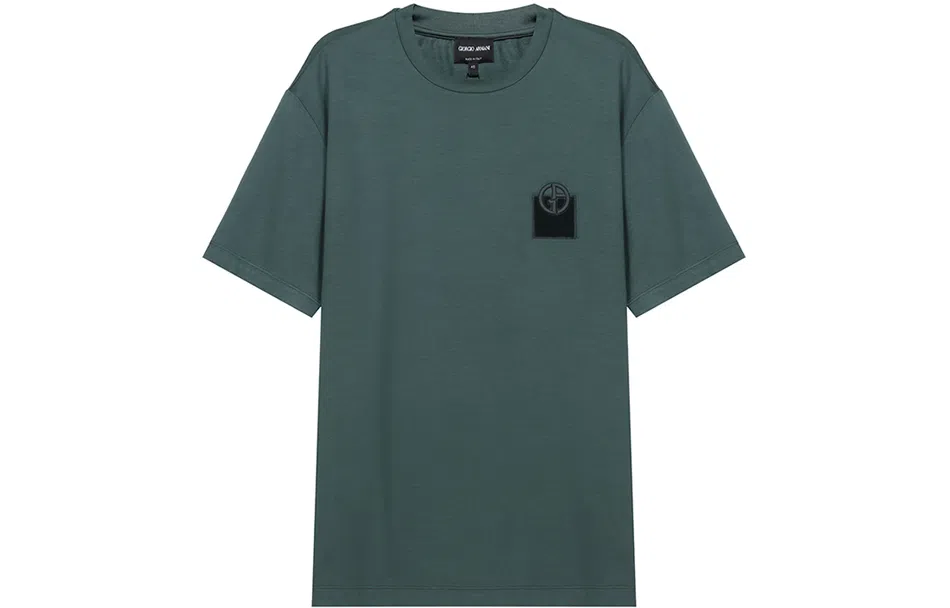 Giorgio Armani Crew Neck T-Shirt Dark Green