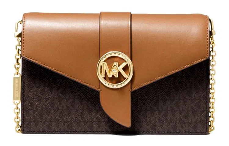 Michael Kors Charm Logo Chain Bag