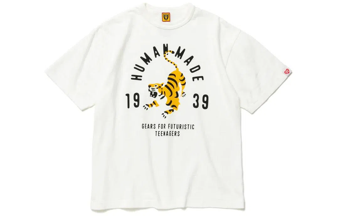HUMAN MADE FW22 Tiger Print Tee
