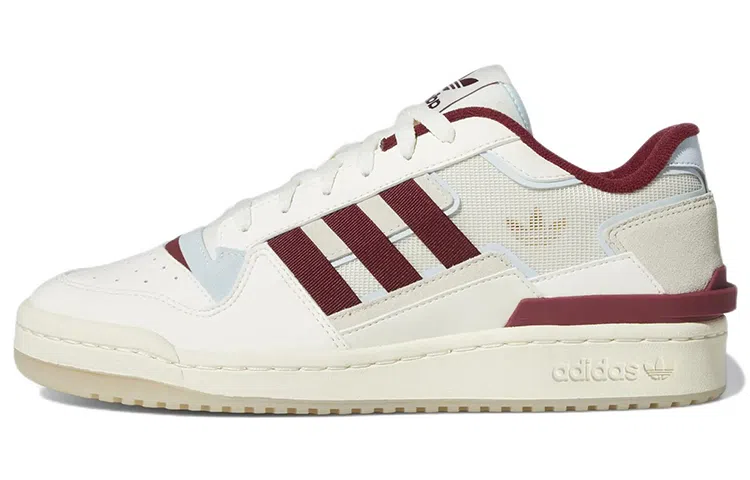 adidas Forum Exhibit Low White Red