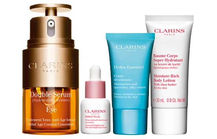 娇韵诗 双萃精华眼部套装 滋润