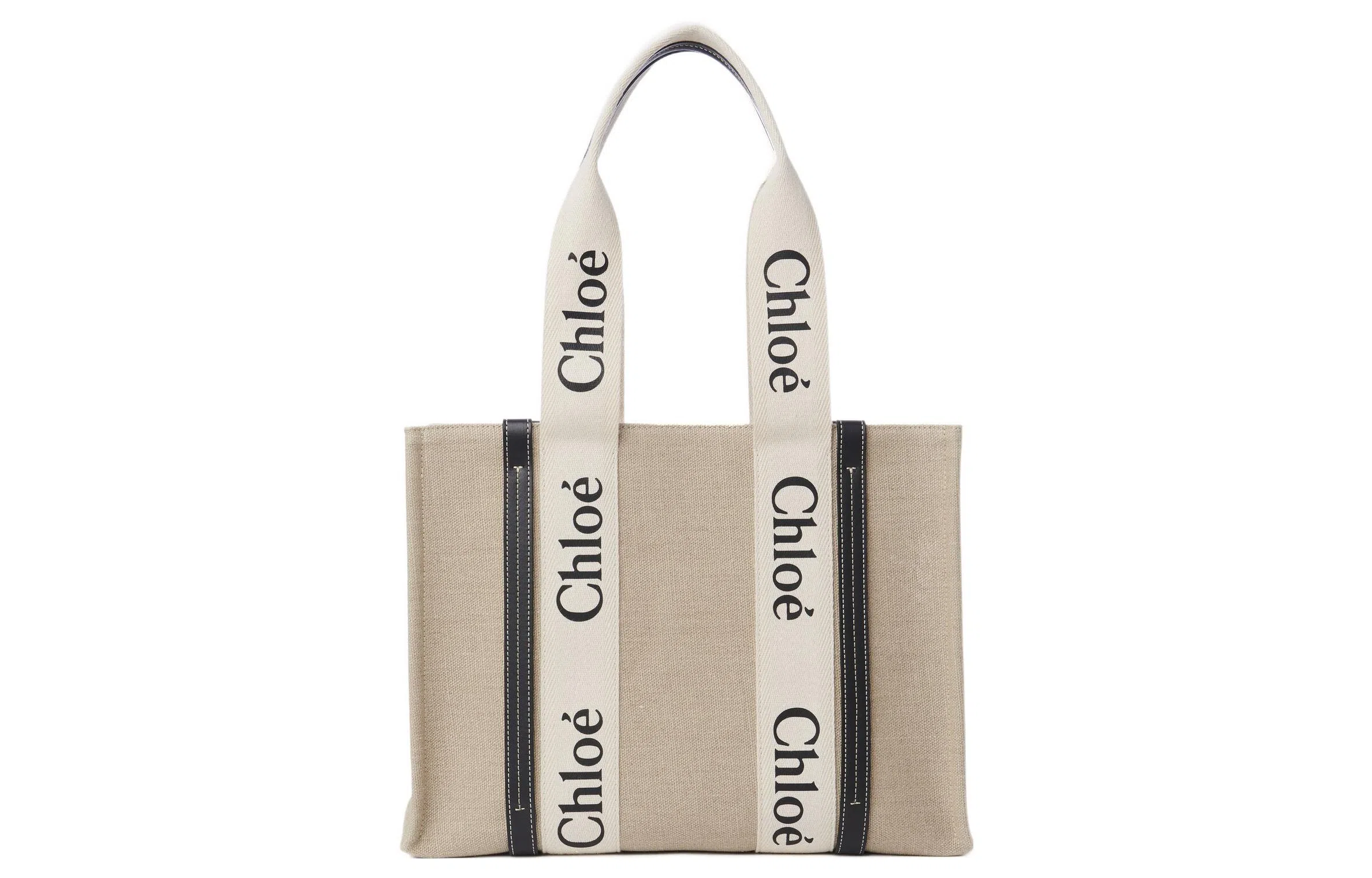 Chloe Woody Logo Tote