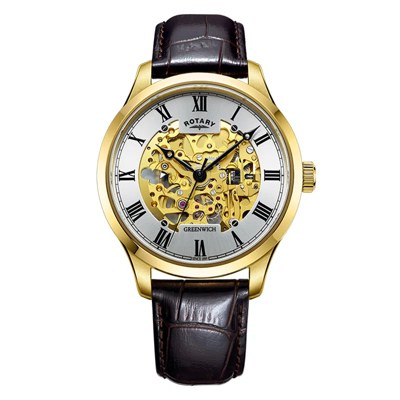 Rotary Automatic Gold Dial