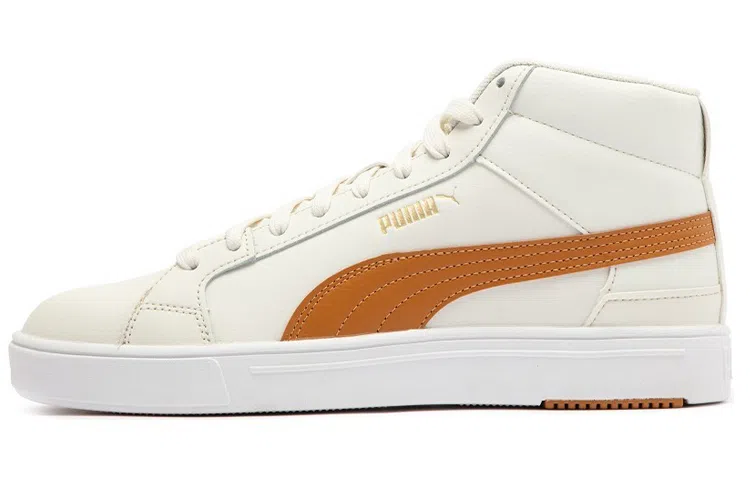 PUMA Serve Pro Lite Mid White Yellow
