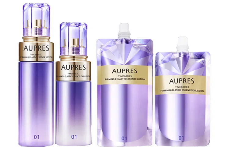 欧珀莱 时光锁紧致弹润精华水乳套装 补水保湿滋润